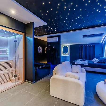 Le Celeste - Romantique Immersive Climatisee, Sauna Et Privatif