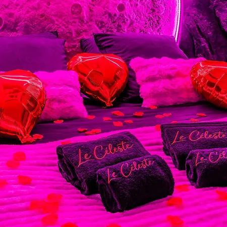 Hodinový hotel Le Celeste - Romantique Immersive Climatisee, Sauna Et Privatif